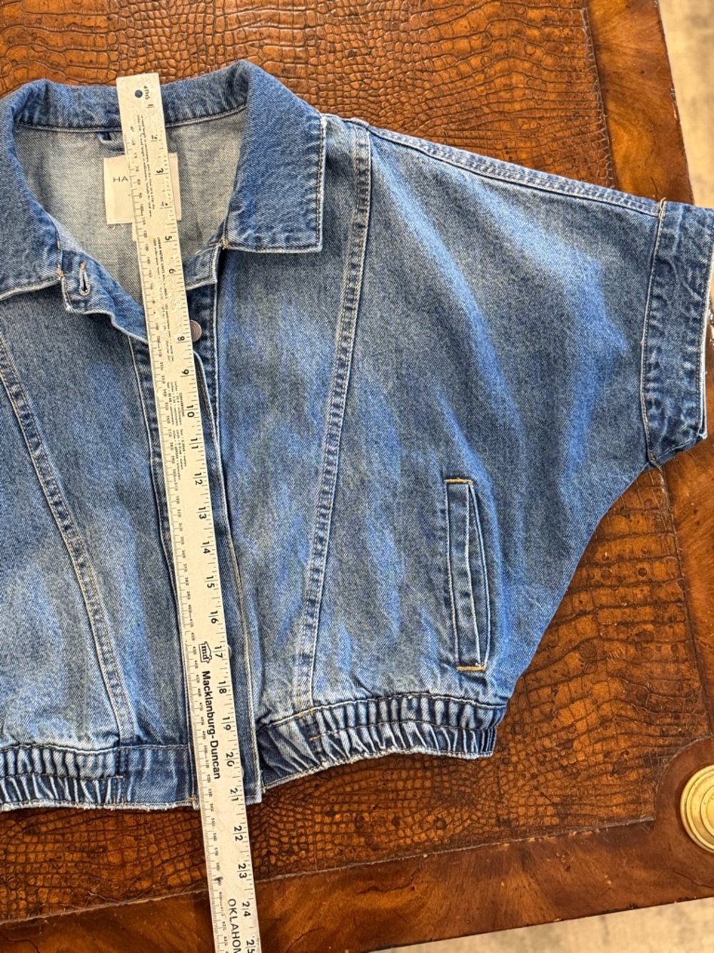 Habitual Light Blue Denim Jacket - Picture 4 of 5